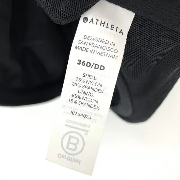 Athleta Black Swim Top - Picture 5 of 5